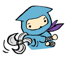 Ninja, Created by Koji Takano. sticker #7063807