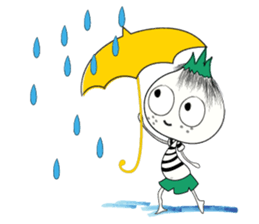 Garlic baby sticker #7063848