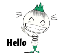 Garlic baby sticker #7063849