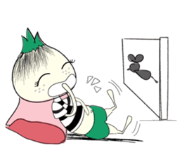 Garlic baby sticker #7063854