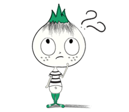 Garlic baby sticker #7063855