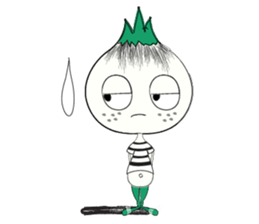 Garlic baby sticker #7063856