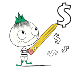 Garlic baby sticker #7063858