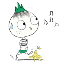 Garlic baby sticker #7063870