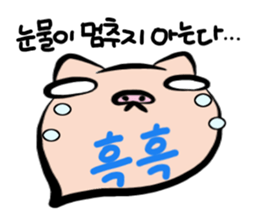 Pig nose friend(Korean) sticker #7064228