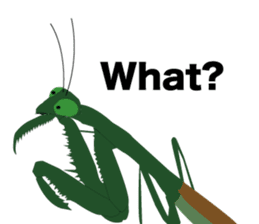 Cool Japanese insects sticker #7064849