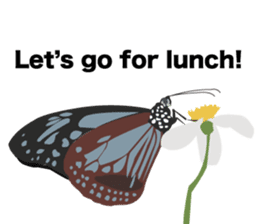 Cool Japanese insects sticker #7064869