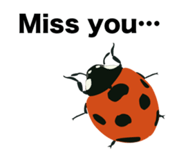 Cool Japanese insects sticker #7064873