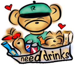 Rossy the family bears I sticker #7064931