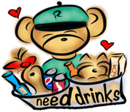 Rossy the family bears I sticker #7064931