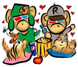 Rossy the family bears I sticker #7064933