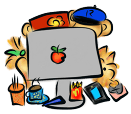 Rossy the family bears I sticker #7064934