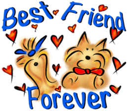 Rossy the family bears I sticker #7064951