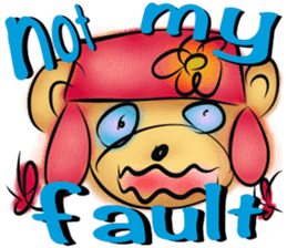 Rossy the family bears I sticker #7064956