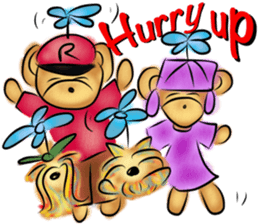 Rossy the family bears I sticker #7064963