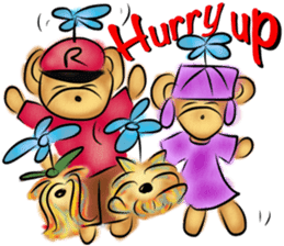 Rossy the family bears I sticker #7064963