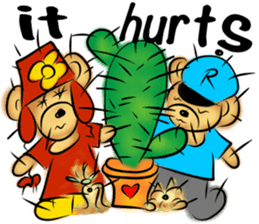 Rossy the family bears I sticker #7064967