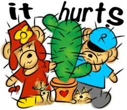 Rossy the family bears I sticker #7064967