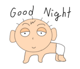 Babies is day-to-day sticker #7065289