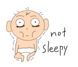 Babies is day-to-day sticker #7065290