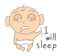 Babies is day-to-day sticker #7065291