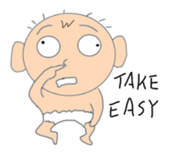 Babies is day-to-day sticker #7065295