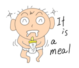 Babies is day-to-day sticker #7065297