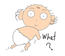 Babies is day-to-day sticker #7065299