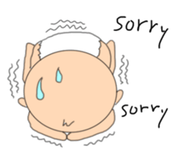 Babies is day-to-day sticker #7065306