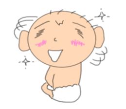 Babies is day-to-day sticker #7065309