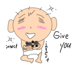 Babies is day-to-day sticker #7065312