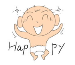 Babies is day-to-day sticker #7065315