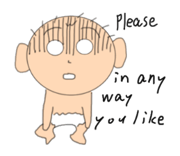 Babies is day-to-day sticker #7065319