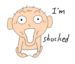 Babies is day-to-day sticker #7065322