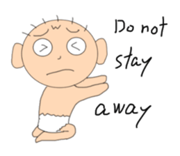 Babies is day-to-day sticker #7065323