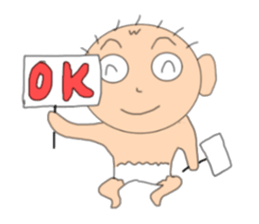 Babies is day-to-day sticker #7065325