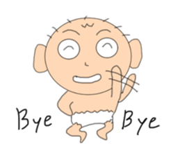 Babies is day-to-day sticker #7065327