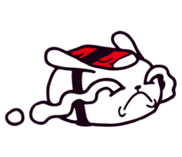 Lazy Sushi Bunny and Rabbit Friends sticker #7065496