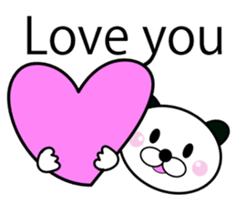 We love KumaPAN sticker #7065656