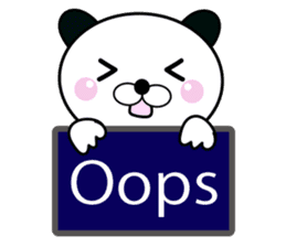 We love KumaPAN sticker #7065684