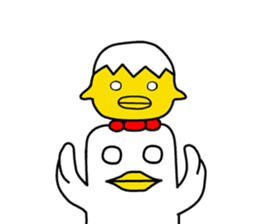 Mouth is bad, good chicken2 sticker #7065713