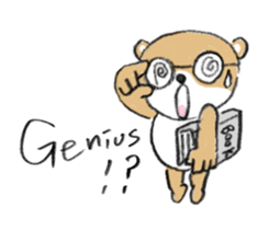 shibakuma ! sticker #7065782