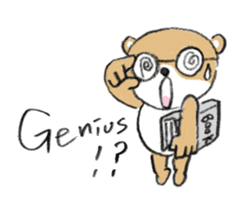 shibakuma ! sticker #7065782