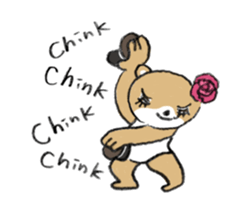 shibakuma ! sticker #7065788