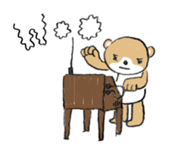 shibakuma ! sticker #7065790