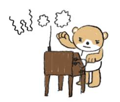 shibakuma ! sticker #7065790