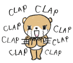 shibakuma ! sticker #7065800