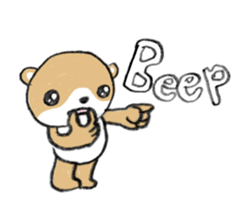 shibakuma ! sticker #7065801