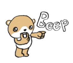 shibakuma ! sticker #7065801