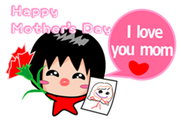 Xuan sister and little black cat sticker #7066297